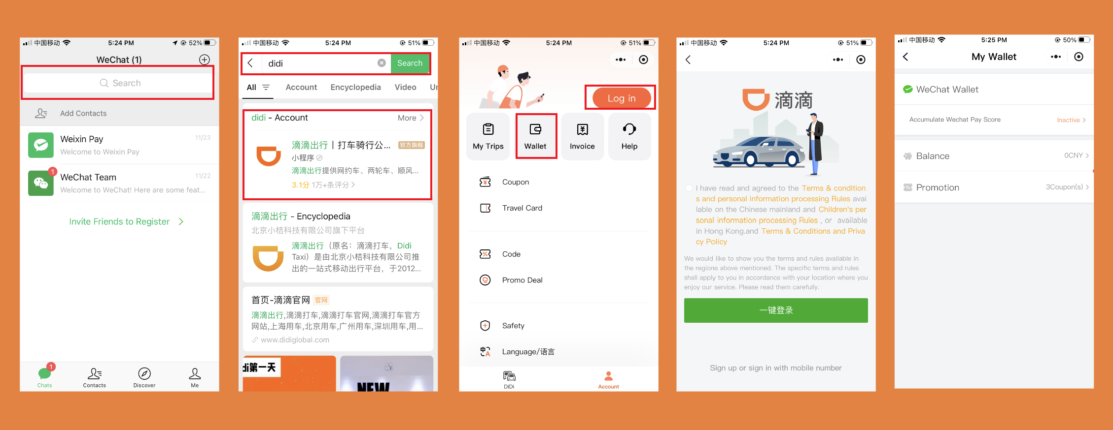 WeChat Didi Mini Program