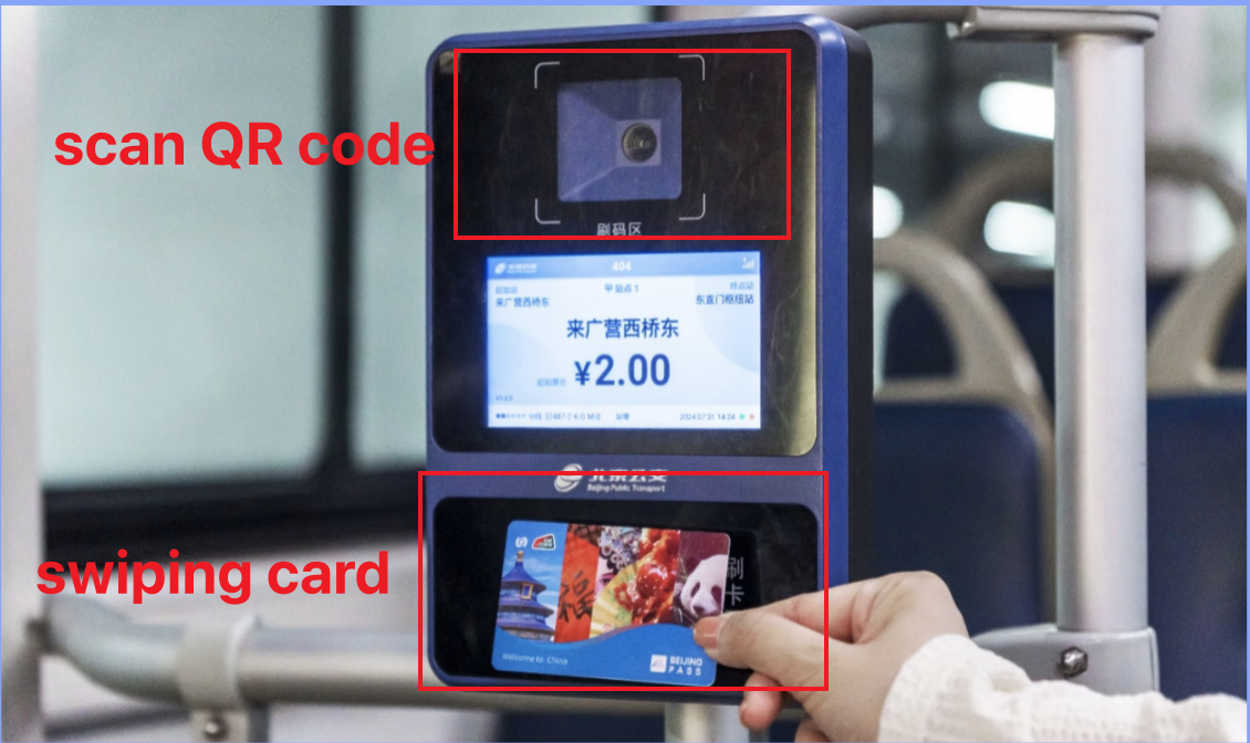 Bus QR Code Scanning
